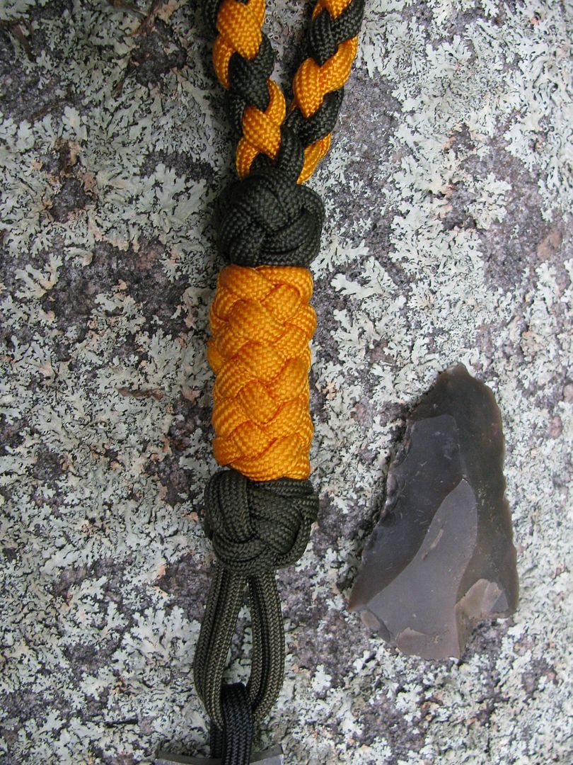 paracord flint/steel neck lanyard and nalgene cozy Survivalist Forum